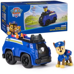 Paw Patrol Basic Vehicle - Chase's Police Truck with Figure