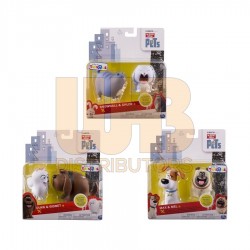 The Secret Life of Pets Max and Snowball Vinyl 2 Pack Altx