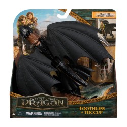 How to Train Your Dragon Viking and Dragon Figure - Toothless & Hiccup