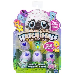 Hatchimals CollEGGtibles 4 Pack + Bonus Asst