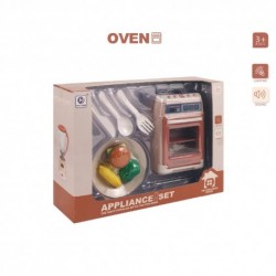 My Little Home Electric Oven with Accessories - Light and Sound (Beige)