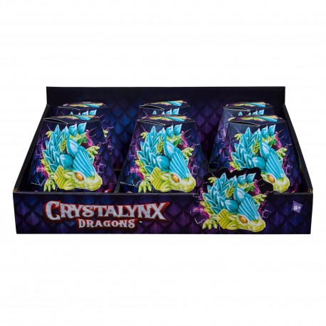 CrystaLynx Dragons 9-inch Figure Asst