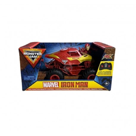 Monster Jam 1:24 Remote Control Iron Man