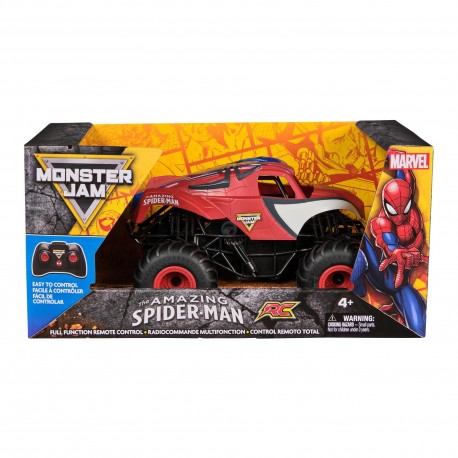 Monster Jam 1:24 Remote Control Spiderman