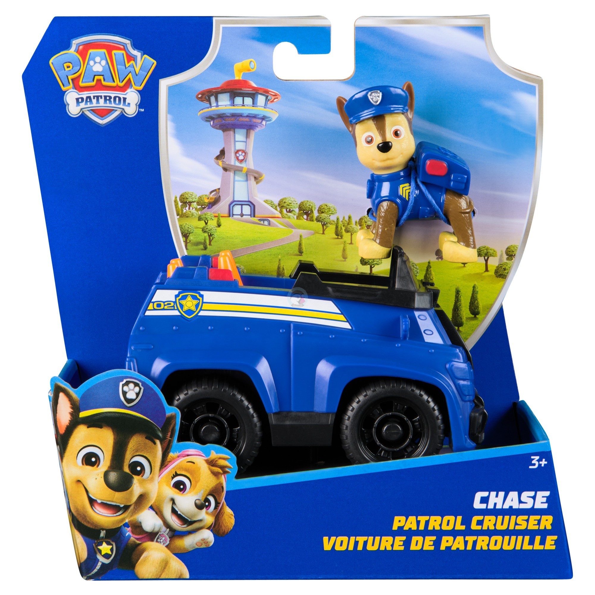 Action Figure Paw Patrol Chase Vehicle And Figure Paw Patrol JUNGLE 