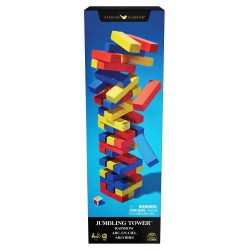 Cardinal Games Classic Rainbow Jumbling Tower