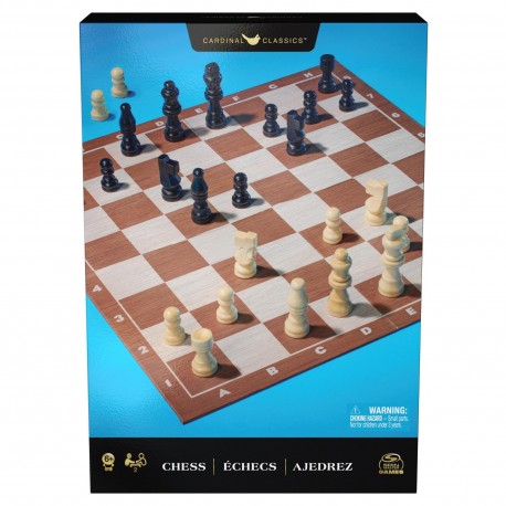 Cardinal Games Classic Wood Chess pieces