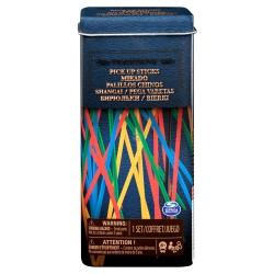 Cardinal Games Traditions Plastic Pick Up Sticks in Tin