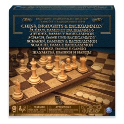Cardinal Games Traditions Basic Chess Checkers Draughts Backgammon Games