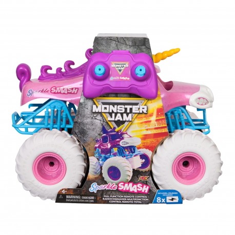 Monster Jam 1:15 Remote Control Vehicle - Sparkle Smash
