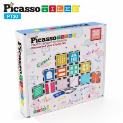 Picasso Tiles 30pcs operable door and window set