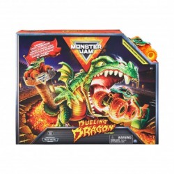Monster Jam 1:64 Dueling Dragon Stunt Playset