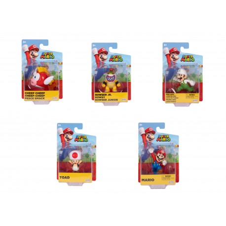 Super Mario 2.5-inch Action Figure W53 Asst