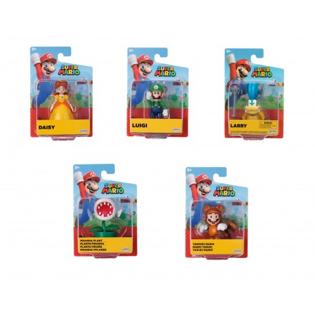 Super Mario 2.5-inch Action Figure W52 Asst