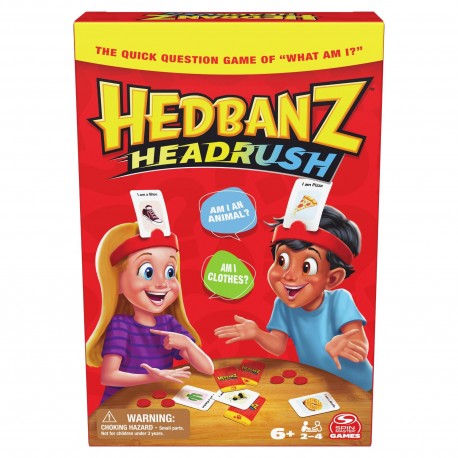 Hedbanz Headrush Picture Guessing Board Game