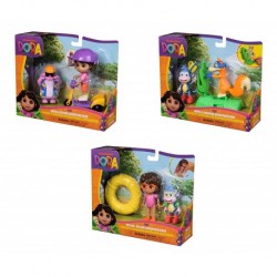 Dora Adventure Pack with 2 Figure and Accessories M02 Asst