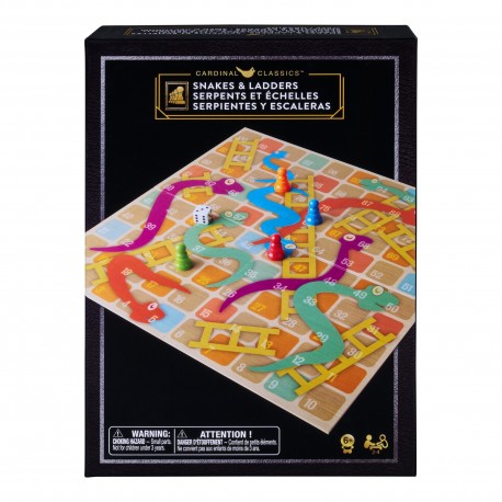 Cardinal Classics Snakes & Ladders Games