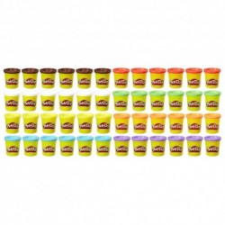 Play-Doh Schoolpack of 48 Cans, Kids Toys
