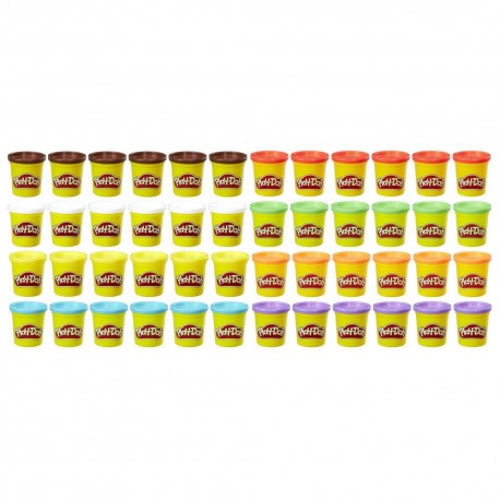 Play-Doh Schoolpack of 48 Cans, Kids Toys
