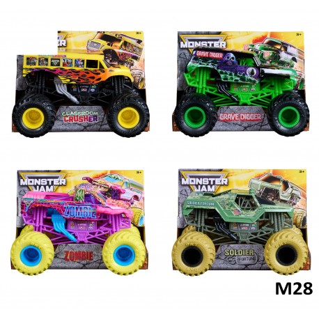 Monster Jam 1:24 Monster Truck Die Cast Vehicle Asst