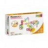 Picasso Tiles 100pcs Magnetic Marble Run Travel Size with Launcher