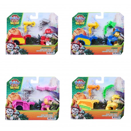 PAW Patrol The Dino Movie Dino Tool Pack Asst