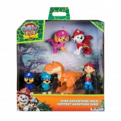 PAW Patrol The Dino Movie Adventure Pack with 6 Collectible Figures