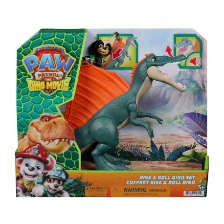 PAW Patrol The Dino Movie Rise & Roll Dino Set