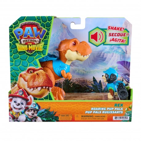 PAW Patrol The Dino Movie Roaring Pup Pals Rex