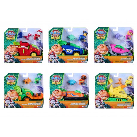 PAW Patrol The Dino Movie Themed Vehicle Asst
