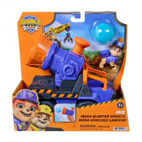 Rubble & Crew Mix's Mega Blaster Vehicle