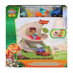 PAW Patrol The Dino Movie Jungle Rockslide Rescue Playset