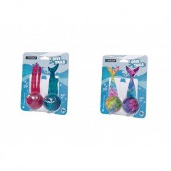 Waboba Dive Tails Sinking Water Toys 2-Pack Asst