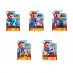 Super Mario 4-inch Action Figure W50 Asst