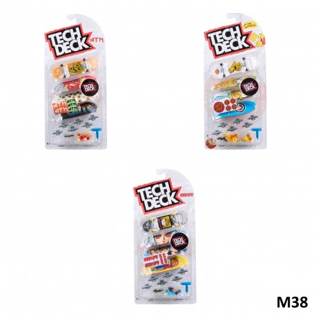 Tech Deck Fingerboard Ultra Deluxe 4 Pack Asst