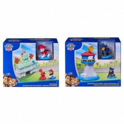PAW Patrol Tower Mini Playset (Chase Adventure Tower + Marshall Fire Rescue) Asst