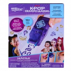 Cool Maker KPop Demon Hunters Shimmer Me Body Art with Roller