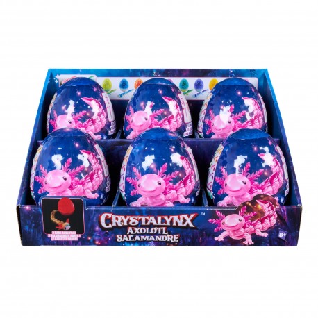 CrystaLynx Dragons Axolotl 12-inch Figure M01A Asst