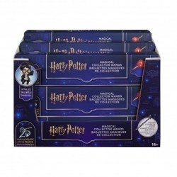 Wizarding World: Harry Potter 25 Years of Magic Collectible Wand (Display stand & Figurine) Asst