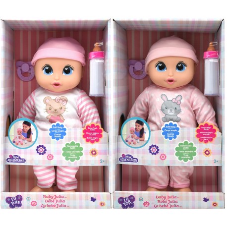 New Adventures Lil Tots Baby Julia 12-inch Doll Asst