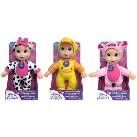 New Adventures Singing Farm Friends 8-Inch Doll Asst