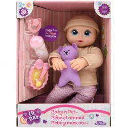 New Adventures Baby N Pet 14-inch Doll