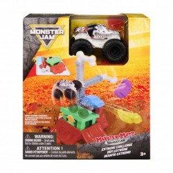 Monster Jam 1:72 Monster Mutt Dalmatian Jump Playset