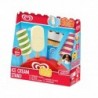 Walls Toy Ice Cream Stand Playset with 4 Ice Creams