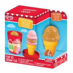 Walls Toy Ice Cream Tub - Strawberry & Caramel Flavour