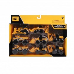CAT Little Machines 8-Pack Construction Vehicle Set