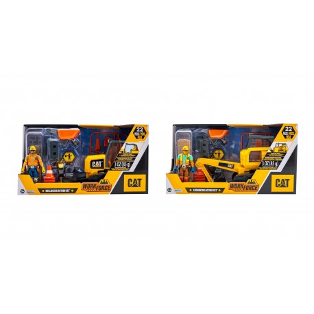 CAT Workforce Action Playset Asst
