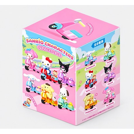 SANRIO CHARACTERS BREEZY SCOOTER SERIES MOETCH MOVABLE TOY