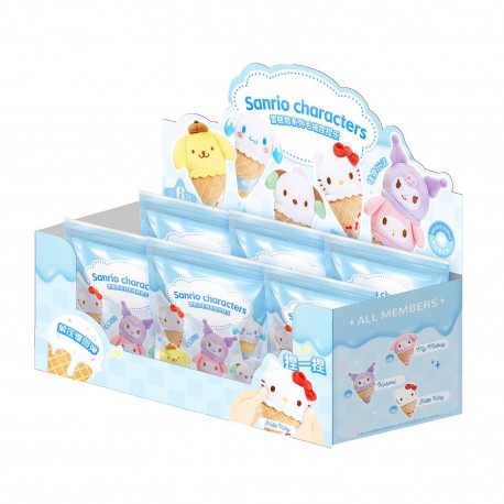 SANRIO CHARACTERS ICE CREAM CONE SERIES PLUSH RELAXING TOY