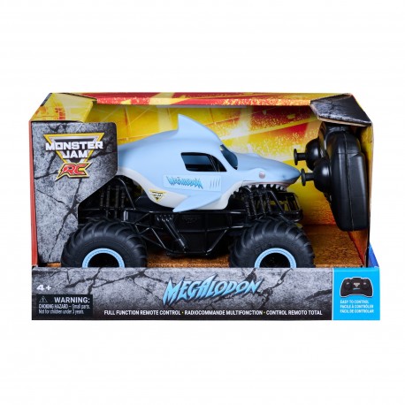 Monster Jam 1:24 Remote Control Megaladon Monster Truck